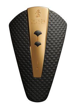 Клиторальный вибратор Shunga Obi Black, Черный