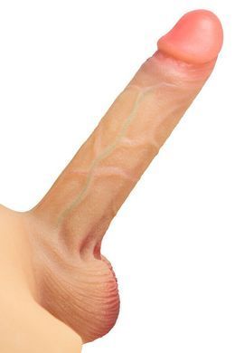 Силиконовые трусики с полым фаллоимитатором Real Body Real Manly Hollow, S/M, для него