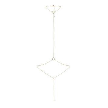 Цепочка на шею и пояс Bijoux Indiscrets Magnifique I Body Chain - Gold, украшение на тело