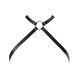 Портупея из экокожи Bijoux Indiscrets MAZE &mdash; Cross Chest Harness Black