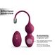 Вагинальные шарики Dorcel LOVE BALLS PLUM, вибрации и движения внутреннего шарика, пульт ДУ