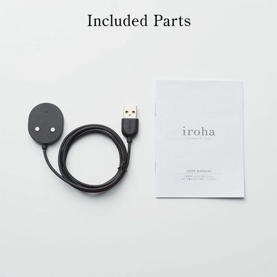Мини-вибратор IROHA SAKURA, раздвоенный кончик, 5 режимов, перезаряжаемый
