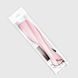 Паддл Liebe Seele White & Pink Leather Paddle