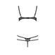 Боди монокини с открытой грудью VALERY BODY black L/XL - Passion Exclusive