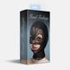 Маска сердце сетка с открытым ртом и глазами Feral Feelings - Hearts Mask Black/Black