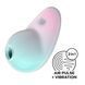 Вакуумный стимулятор с вибрацией Satisfyer Pixie Dust Mint/Pink