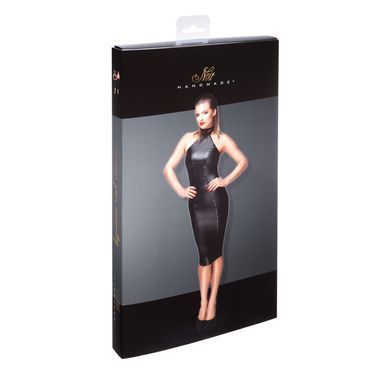 Платье-карандаш с мокрым эффектом Noir Handmade F160 Powerwetlook pencil dress, L