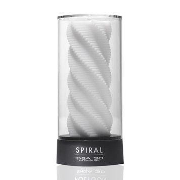 Мастурбатор Tenga 3D Spiral, очень нежный, из антибактериального эластомера с серебром