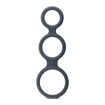 Тройное эрекционное кольцо Boners Triple Ring, диаметр 2,6; 3,3 и 3,8 см