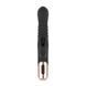 Вибратор-кролик Rosy Gold - Rabbit Vibrator with thrusting function - Black