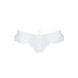 Трусики в горошек, с рюшами и шнуровкой Fatin Thong white XXL/XXXL - Passion