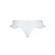Трусики в горошек, с рюшами и шнуровкой Fatin Thong white XXL/XXXL - Passion
