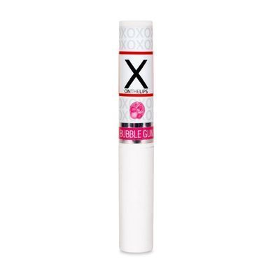 Стимулирующий бальзам для губ унисекс Sensuva - X on the Lips Bubble Gum с феромонами, жвачка
