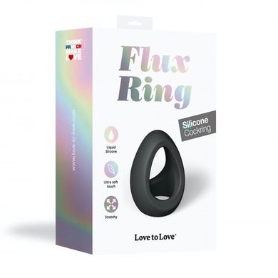 Эрекционное кольцо двойное Love To Love FLUX RING - BLACK ONYX