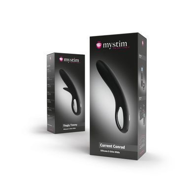 Силиконовый дилдо Mystim Current Conrad для электростимулятора
