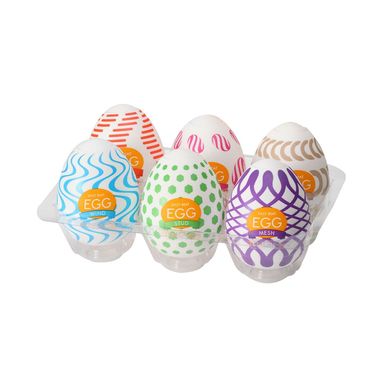 Набор яиц-мастурбаторов Tenga Egg Wonder Pack (6 яиц)