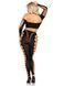 Комплект Leg Avenue Seamless Cut-Out Crop Top and Legging One Size Black