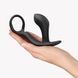 Анальная пробка с эрекционным кольцом Fun Factory Bootie Ring Black