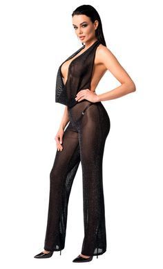 Комбинезон Noir Handmade F350 Shiny tulle overall - 3XL