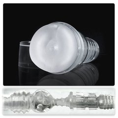 Мастурбатор попа Fleshlight Ice Butt Crystal полупрозрачный корпус