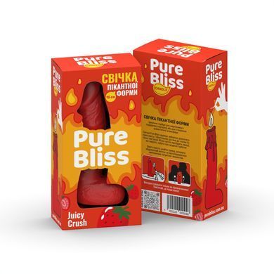 Ароматное свеча пикантной формы Pure Bliss Red Juicy Crush (Ягодный взрыв) 15 см