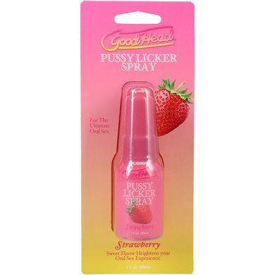 Спрей для кунилингуса Doc Johnson GoodHead Pussy Licker Spray - Strawberry 29 мл