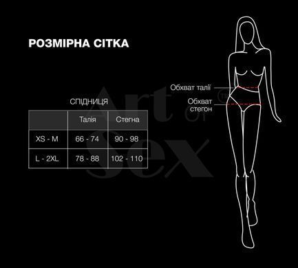 Лакированная сексуальная юбка Art of Sex - Lolita, цвет черный, L-2XL