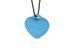 Мини-вибратор &laquo;Сердечко&raquo; FairyGasm PleasureStone blue, 9 режимов, на шнурке