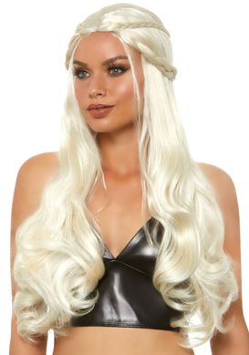 Парик Дейенерис Таргариен Leg Avenue Braided long wavy wig Blond, платиновый, длина 81 см