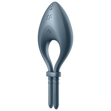 Эрекционное кольцо Satisfyer Bullseye Dark Blue