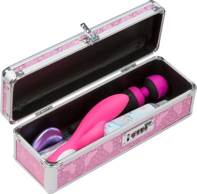 Кейс для хранения секс-игрушек BMS Factory - The Toy Chest Lokable Vibrator Case с кодовым замком