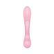 Двусторонний вибратор-кролик Satisfyer Triple Oh Pink, 3 мотора, рукоятка-массажер