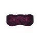 Атласная маска Obsessive Roseberry mask, pink, украшена кружевом, для сна