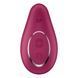 Вибратор Satisfyer Dipping Delight Berry, 2 мотора, гибкий кончик