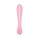 Двусторонний вибратор-кролик Satisfyer Triple Oh Pink, 3 мотора, рукоятка-массажер