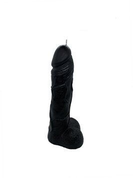 Свеча в виде члена Чистый Кайф Black size L, для возбуждающей атмосферы
