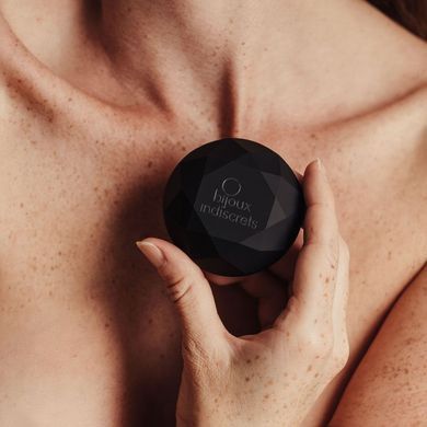 Вибромассажер бриллиант Bijoux Indiscrets - Twenty One Black, стильный аксессуар для дамской сумочки