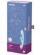 Двухсторонний вибратор-кролик Satisfyer Triple Oh Light Blue, 3 мотора, рукоятка-массажер