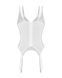 Корсет Obsessive Arrowel White corset S/M