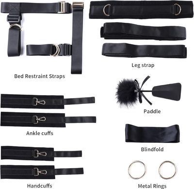 БДСМ-набор LOCKINK YEAHWOW Bed Restraint set