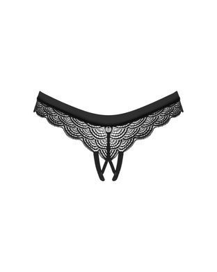 Трусики с доступом Obsessive Chemeris crotchless panties XL/2XL