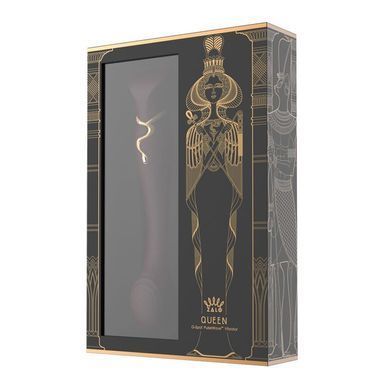 Смартвибратор 3в1 Zalo &mdash; Queen Set Wine Red, пульсирующая жемчужина и вакуум, кристалл Swarovski