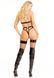 Боди-портупея Leg Avenue Patent Leather Harness Teddy M