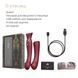 Смартвибратор 3в1 Zalo &mdash; Queen Set Wine Red, пульсирующая жемчужина и вакуум, кристалл Swarovski