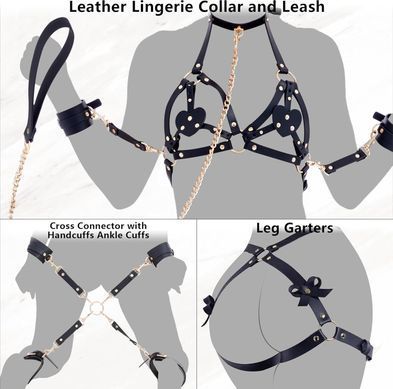 БДСМ-набор LOCKINK YEAHWOW Forced Nadu pose correction set