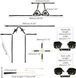 БДСМ-набор LOCKINK YEAHWOW Forced Nadu pose correction set