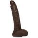 Фаллоимитатор Doc Johnson Jason Luv 10 Inch Cock, со слепка пениса, Vac-U-Lock, диаметр 5,1 см