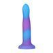 Светящийся в темноте фаллоимитатор ADDICTION Rave 8&Prime; Glow in the Dark Dildo Blue Purple, 20,3 см