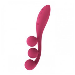 Универсальный вибратор Satisfyer Tri Ball 1, 3 мотора, гнется