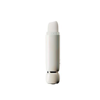 Вакуумный клиторальный стимулятор Zalo Lia Floral White, 3 насадки, 3 режима, разная интенсивность